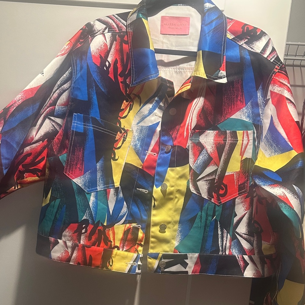 Colorful Abstract Women's Jacket